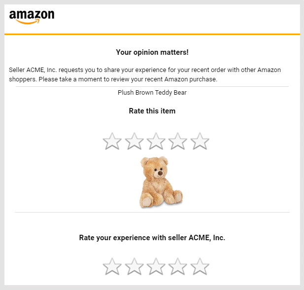 amazon-message-template