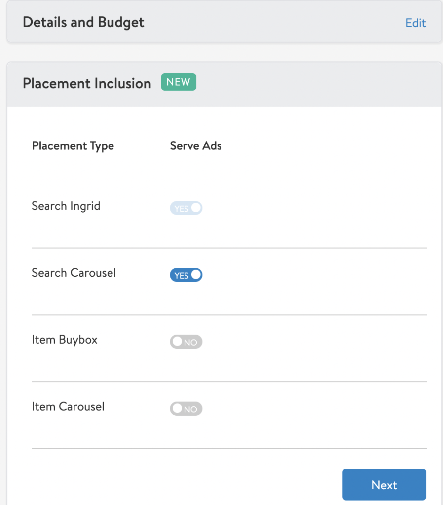 Walmart PPC ads on demand advertising reports