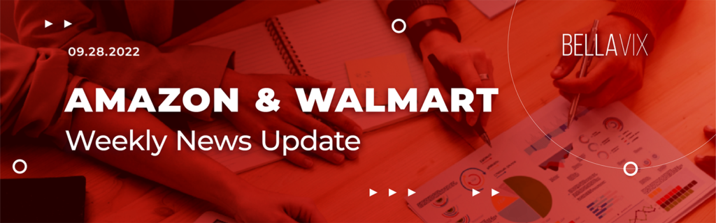 News and Updates BellaVix Newsletter - banner Amazon and Walmart
