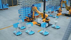 Amazon Warehouse Smart Robots