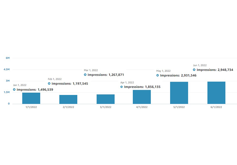 Account growth case study - introducing our brand to new potential customers BellaVix 11